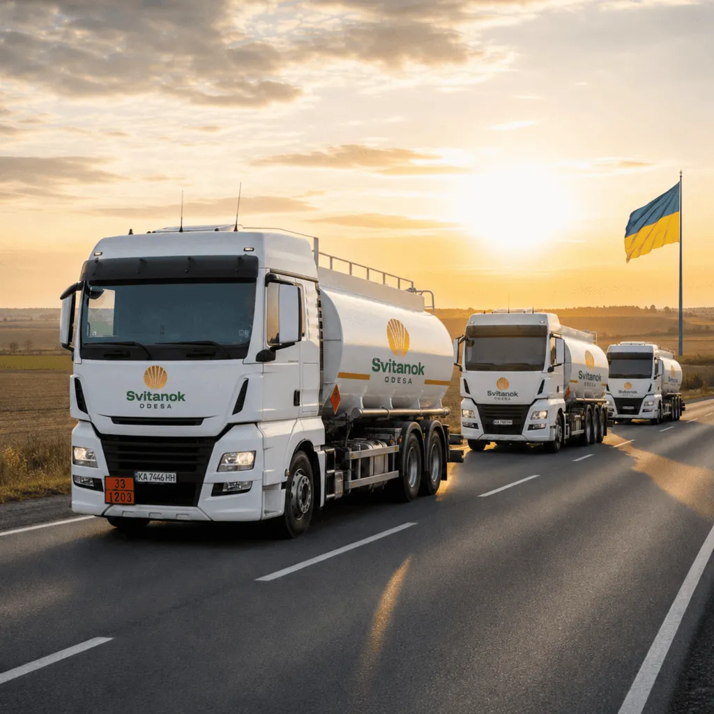 Автопарк паливних цистерн Світанок